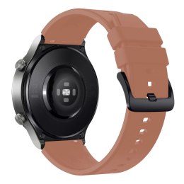 Pasek silikonowy do zegarka Huawei Watch GT 2/3/4/2 Pro/3 Pro/4 Pro/GT 2e 46mm - bordowy