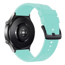 Pasek silikonowy do zegarka Huawei Watch GT 2/3/4/2 Pro/3 Pro/4 Pro/GT 2e 46mm - jasnozielony
