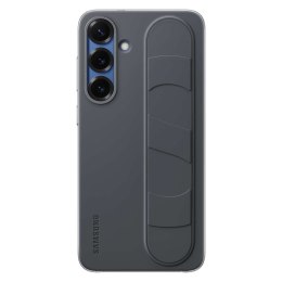 Etui silikonowe Samsung Standing Grip Case z uchwytem podstawką do Samsung Galaxy S25 - czarne