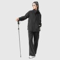 Kijki trekkingowe nordic walking aluminiowe 110 - 130 cm - brązowe