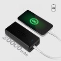 Powerbank 30000 mAh USB-C USB-A - czarny