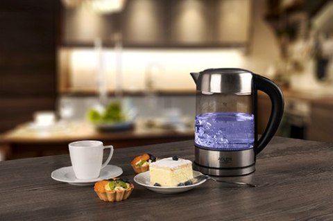 AD 1247 Czajnik szklany 1,7 l z regulacją temp.