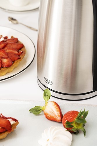 AD 1340 Czajnik metalowy 1,7l z lcd & regulacją temperatury