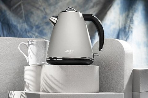 AD 1343 grey Czajnik metalowy 1,5 l strix