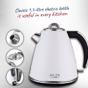 AD 1343 white Czajnik metalowy 1,5 l strix
