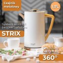 AD 1347 white Czajnik metalowy 1,7 l strix