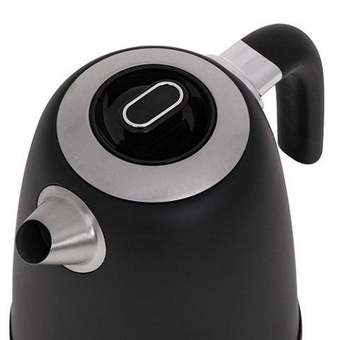 AD 1295 black Czajnik metalowy 1,7l z lcd & regulacją temperatury