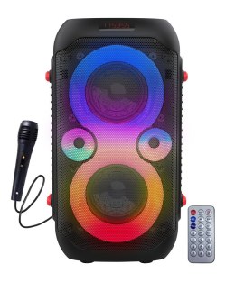 EP156 Esperanza głośnik bt fm led rgb karaoke singer