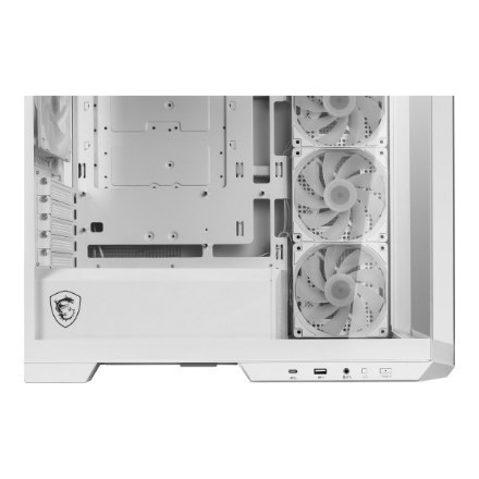MSI Obudowa MSI | MAG PANO M100R PZ WHITE | Biały | Micro ATX Tower | Zasilacz w zestawie Nie | ATX