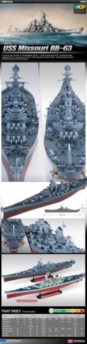 Bb-63 uss missouri 1/700