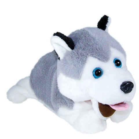 Maskotka interaktywna figo pies reagujący na komendy husky