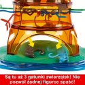Gra spadające małpki zabawa na drzewie
