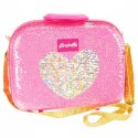Walizka make up girabrilla różowa ze złotym
