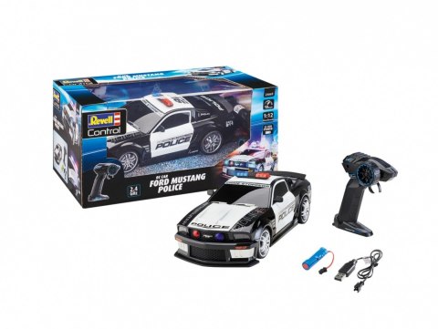Auto zdalnie sterowane rc car ford mustang police policja