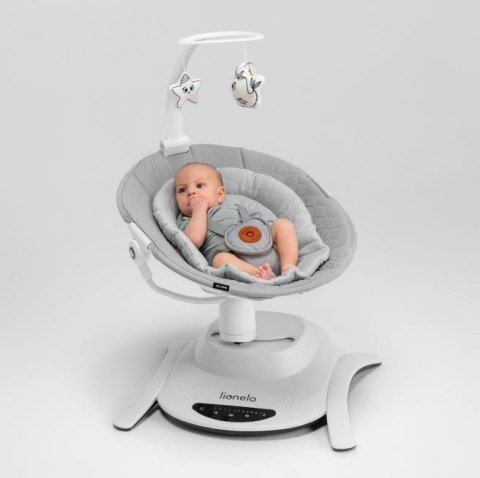 Kołyska bujaczek bella set grey concrete