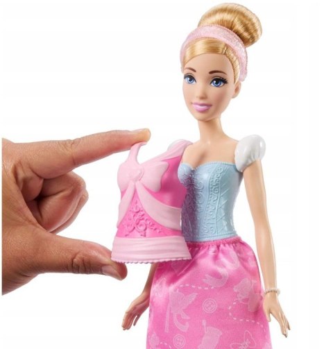 Lalka disney princess historia kopciuszka 2w1