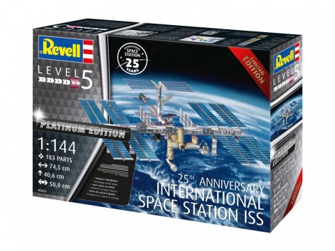 Model plastikowy zestaw upominkowy 25 rocznica international space station iss 1/144