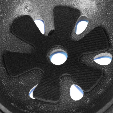 NA0189 ZESTAW LED ŁYŻWOROLKI OCHRANIACZE MOONBEAM NIEBIESKIE ROZM. L(39-42) NILS EXTREME