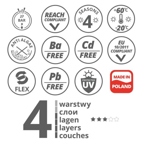 Wąż ogrodowy Vartco Home Plus 1/2" 50m