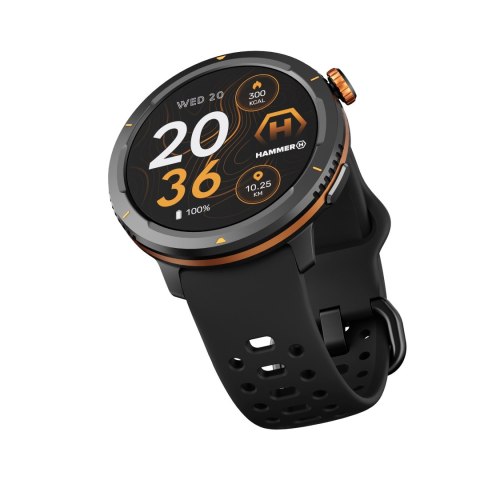 Hammer Hammer Watch 2 Lite | Smart watch | AMOLED | 1.43" | Waterproof | Black