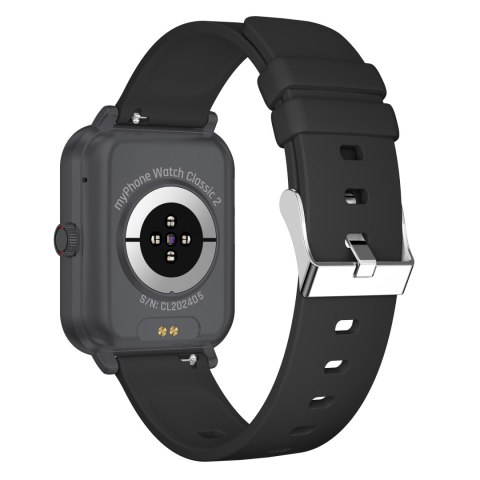 MyPhone MyPhone Watch Classic 2 | Smart watch | TFT | 1.85" | Waterproof | Black