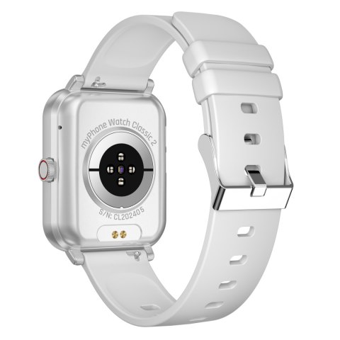 MyPhone MyPhone Watch Classic 2 | Smart watch | TFT | 1.85" | Waterproof | Silver Grey