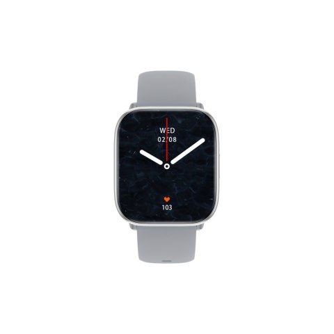MyPhone MyPhone Watch Pastel | Smart watch | AMOLED | 1.75" | Waterproof | Silver Grey