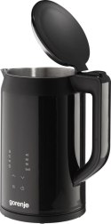 Gorenje Gorenje Kettle | K17DWDII | Electric | 2200 W | 1.7 L | Stainless Steel | 360° rotational base | Black