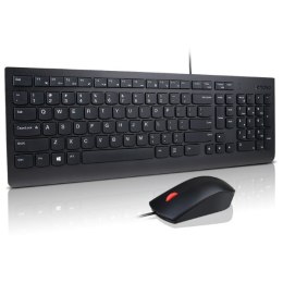 Lenovo Lenovo Essential Wired Keyboard and Mouse Combo AI U.S. English with Euro symbol (103P) | Lenovo