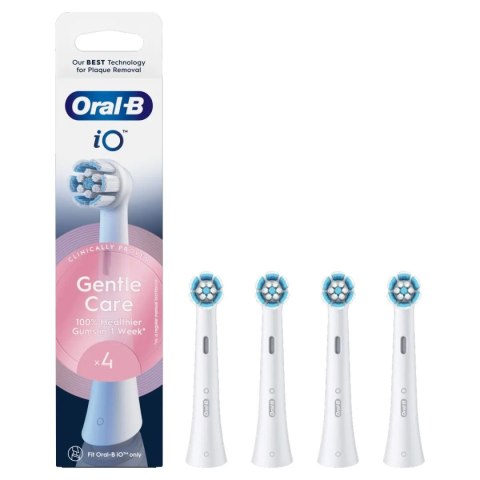 Oral-B Oral-B Replaceable toothbrush heads | iO Gentle Care | Heads | For adults | Number of brush heads included 4 | Number of teeth b