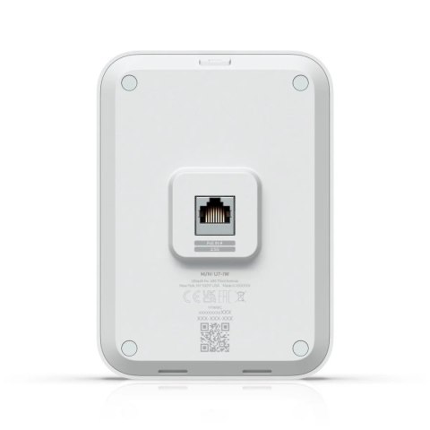 Ubiquiti Ubiquiti | Access Point | U7 In-Wall | 802.11ac | 4300 Mbit/s | Ethernet LAN (RJ-45) ports 3 | MU-MiMO Yes | PoE in
