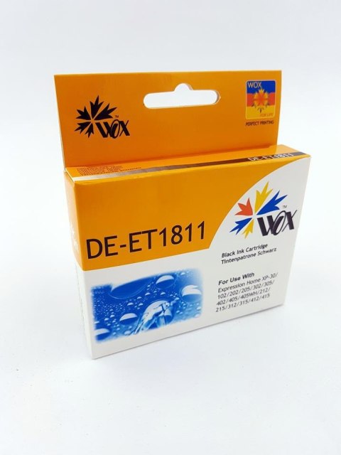Wox Tusz Wox Black EPSON T1811 zamiennik C13T18114010