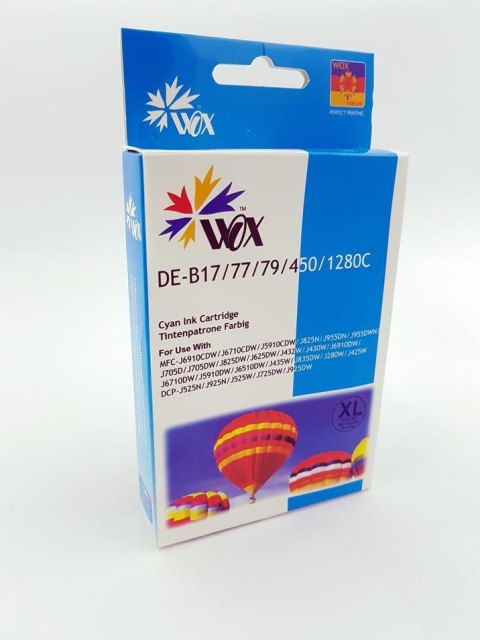 Wox Tusz Wox Cyan BROTHER LC1280C zamiennik LC1280C