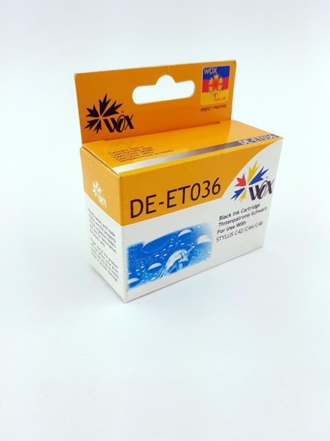 Wox Tusz Wox Czarny EPSON T036 zamiennik C13T03614010