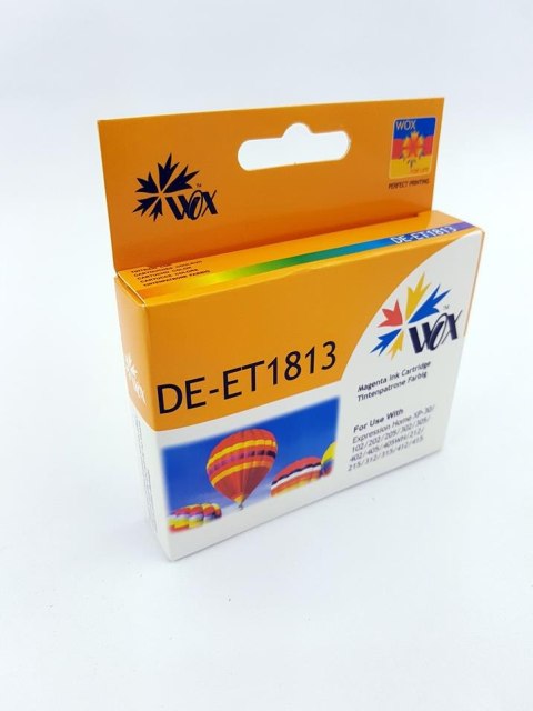 Wox Tusz Wox Magenta EPSON T1813 zamiennik C13T18134010