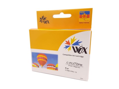 Wox Tusz Wox Photo Magenta Canon PGI72PM zamiennik 6408B001 PGI-72PM