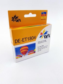 Wox Tusz Wox Yellow EPSON T1804 zamiennik C13T18044010