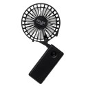 Adler Adler Foldable mini fan | AD 7336 | Desk fan | Black | Diameter 6.5 cm | Number of speeds 1
