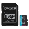 Kingston Kingston | Canvas Go! Plus | 128 GB | microSD | Flash memory class Class 10, UHS-I, U3, V30, A2