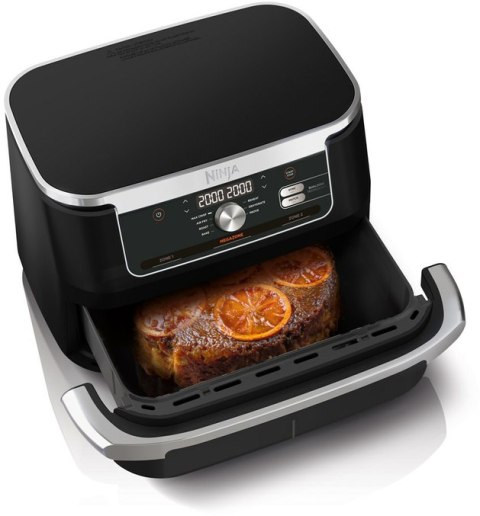 NINJA NINJA | Double Air Fryer | AF500EU Foodi FlexDrawer | Power 2470 W | Capacity 10.4 L | Black