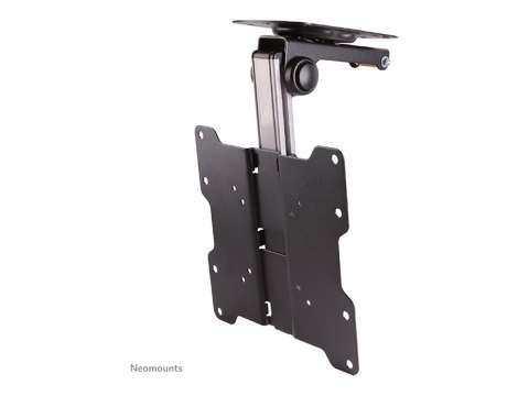 Neomounts Neomounts FPMA-C020BLACK Monitor/TV mount ceiling 1 screen - 10-40" - max 20 kg - VESA 75x75-200x200 - h 26,5-40 cm - black