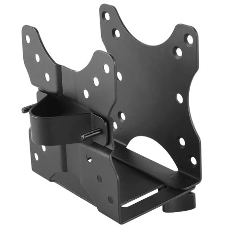 Neomounts Neomounts NM-TC100BLACK Mini PC/NUC/Thin client holder - max 5 kg - VESA 50x50-100x100 - w 1,7-7 cm - universal - black