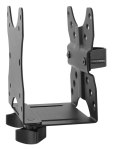 Neomounts Neomounts NM-TC100BLACK Mini PC/NUC/Thin client holder - max 5 kg - VESA 50x50-100x100 - w 1,7-7 cm - universal - black