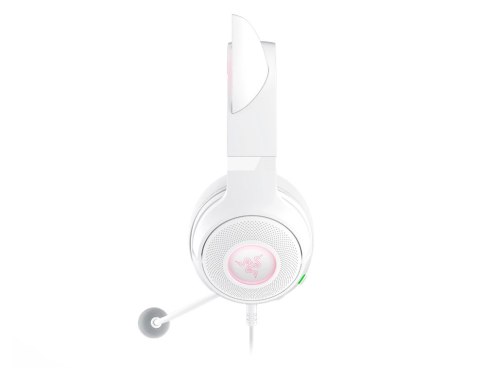 Razer Razer Headset | Kraken Kitty V2 | Wired | Over-ear | Microphone | Noise canceling | White