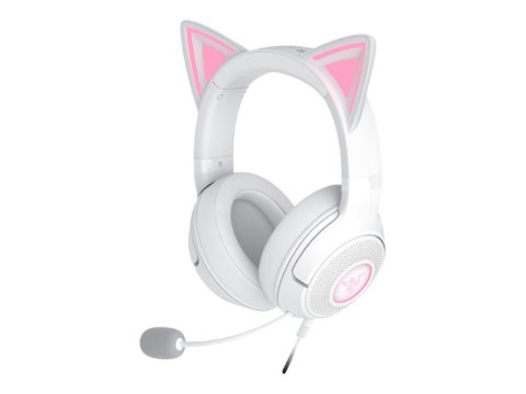 Razer Razer Headset | Kraken Kitty V2 | Wired | Over-ear | Microphone | Noise canceling | White