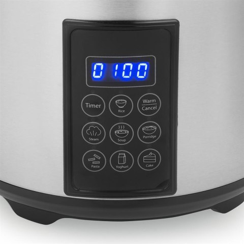 Tristar Tristar Digital Rice and Steam Cooker | RK-6138 | 900 W | 2.2 L | Number of programs 7 | Grey