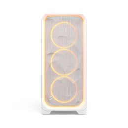 Fractal Design Fractal Design Meshify 3 | Ambience Pro RGB White TG Clear Tint | ATX | Power supply included No