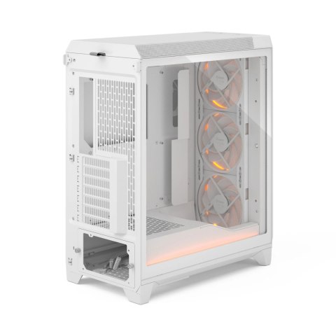 Fractal Design Fractal Design Meshify 3 | Ambience Pro RGB White TG Clear Tint | ATX | Power supply included No