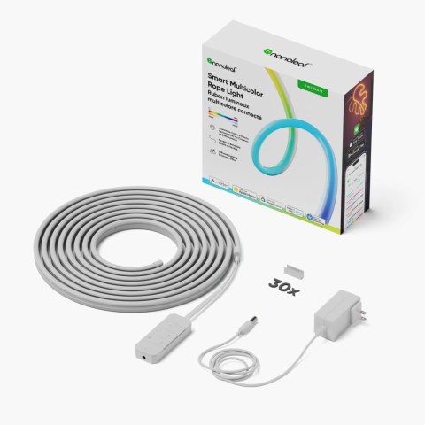 Nanoleaf Nanoleaf Smart Multicolour Rope Lightstrip, 5m