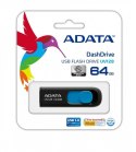 ADATA ADATA | UV128 | 64 GB | USB 3.0 | Czarny/Niebieski